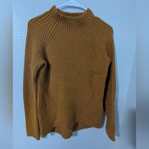 Madewell ,Mustard Ribbed Sweater,Xxs